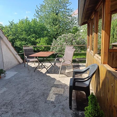 Gasthof Adler Ferienwohnung Ichenhausen Eksteriør bilde