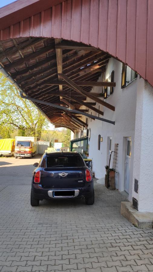 Gasthof Adler Ferienwohnung Ichenhausen Eksteriør bilde